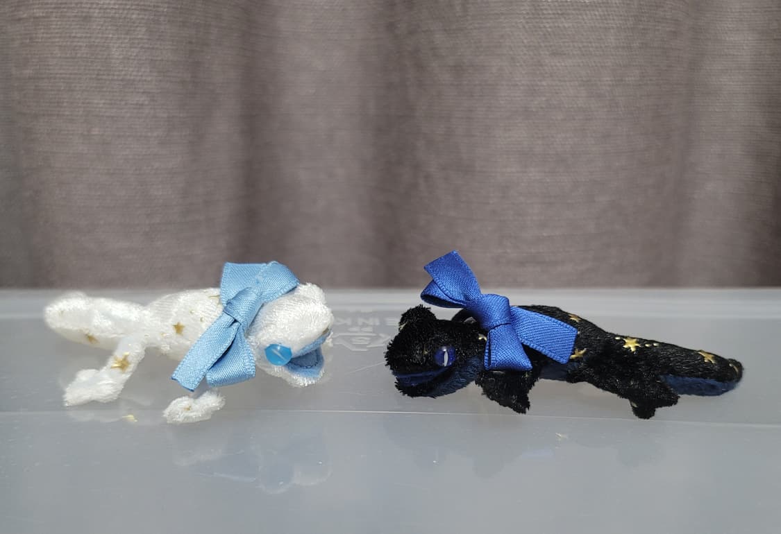 소소한 인형공방 별빛 도마뱀 인형 2개 일괄 핸드메이드 솜인형 상품이미지5