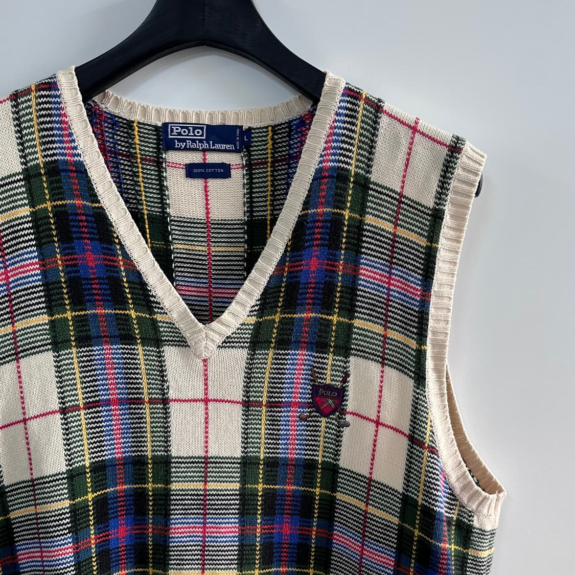 00s 폴로 골프 로고 니트 베스트 (va.106) 상품이미지3