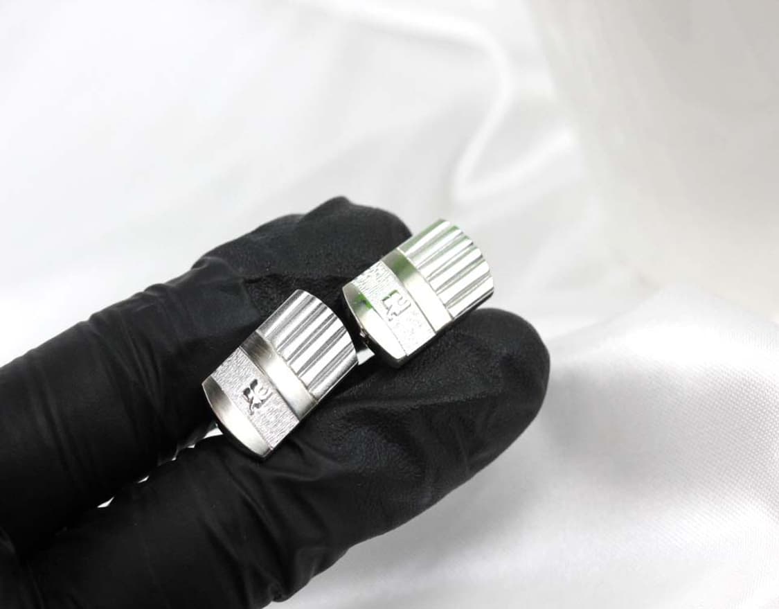 쿠레쥬 A등급 5.3cm 남자 명품 넥타이핀 커프스 세트  상품이미지7