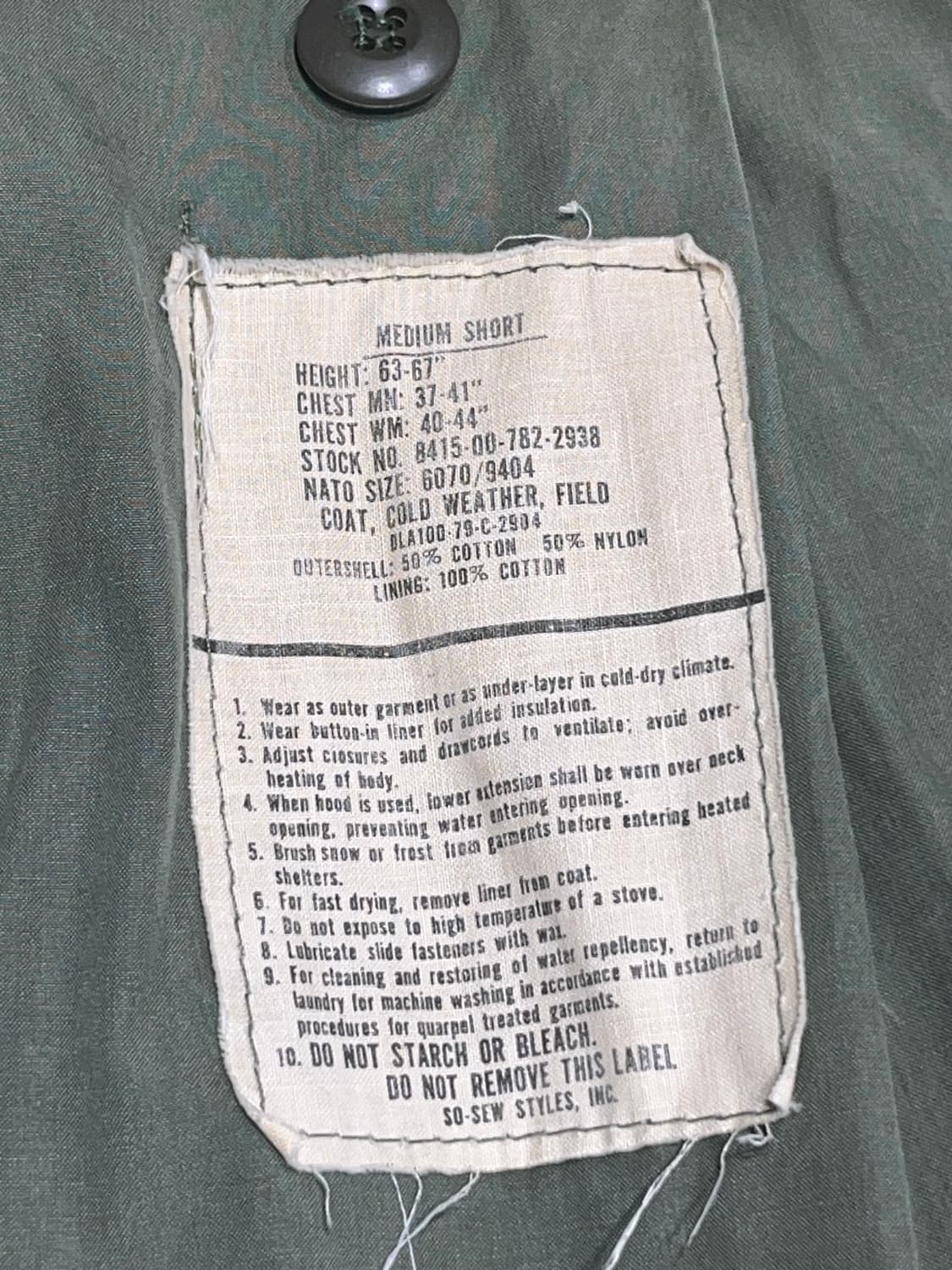 M-65 3세대 필드자켓 상품이미지8