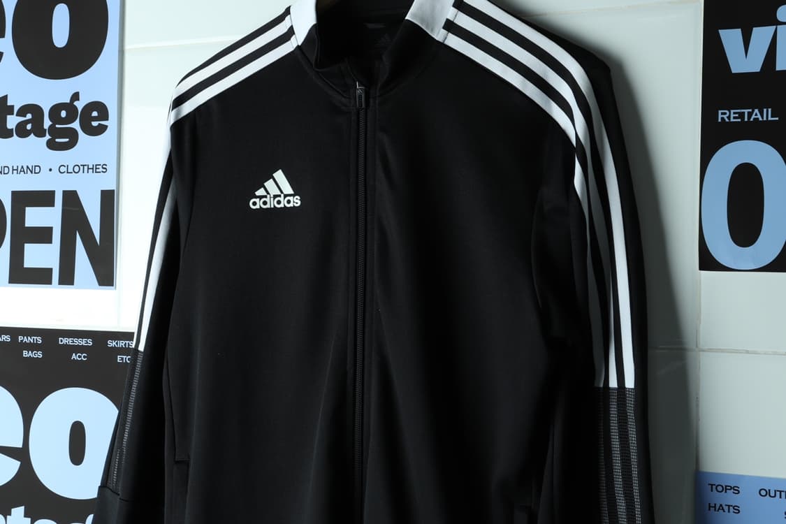 (XL-2XL) 아디다스 집업 바람막이 점퍼자켓 삼선 박시-H32705 상품이미지5