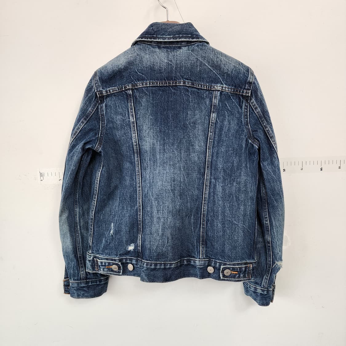 리바이스 데님 청자켓 빈티지 워싱 상품이미지4