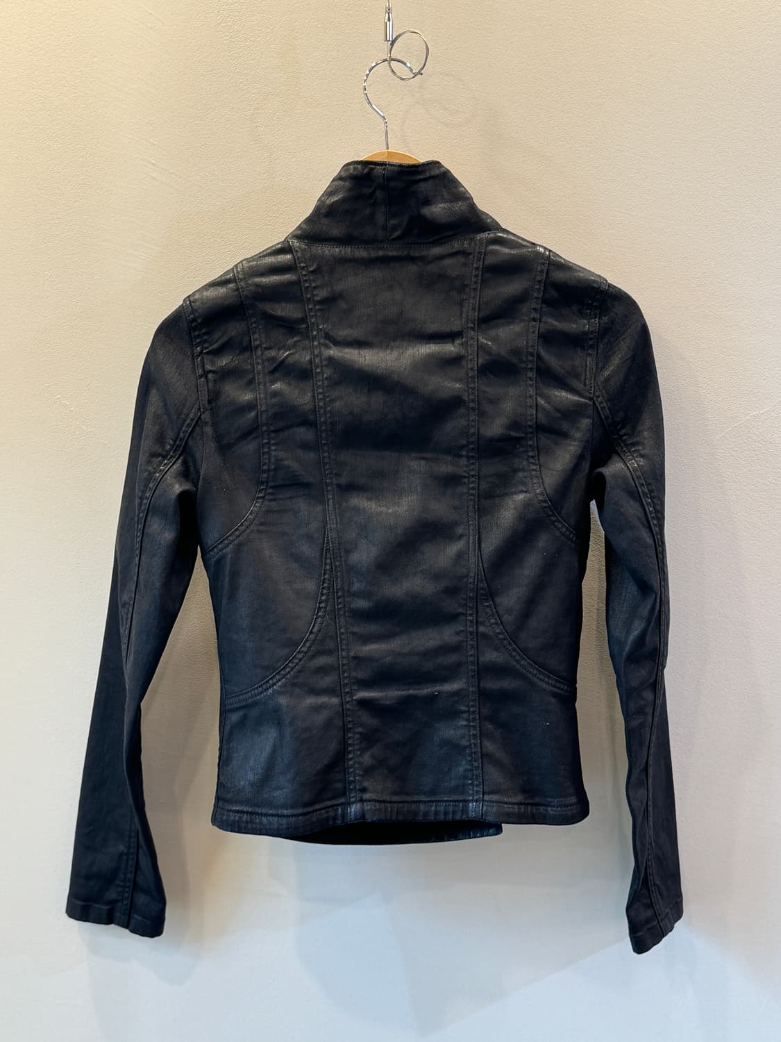 올세인츠 코팅 랩 자켓(O25) 상품이미지2