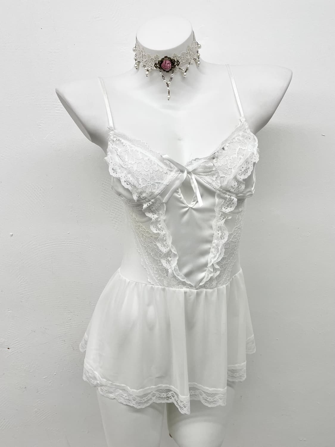 화이트 엔젤 레이스 슬립 상품이미지1