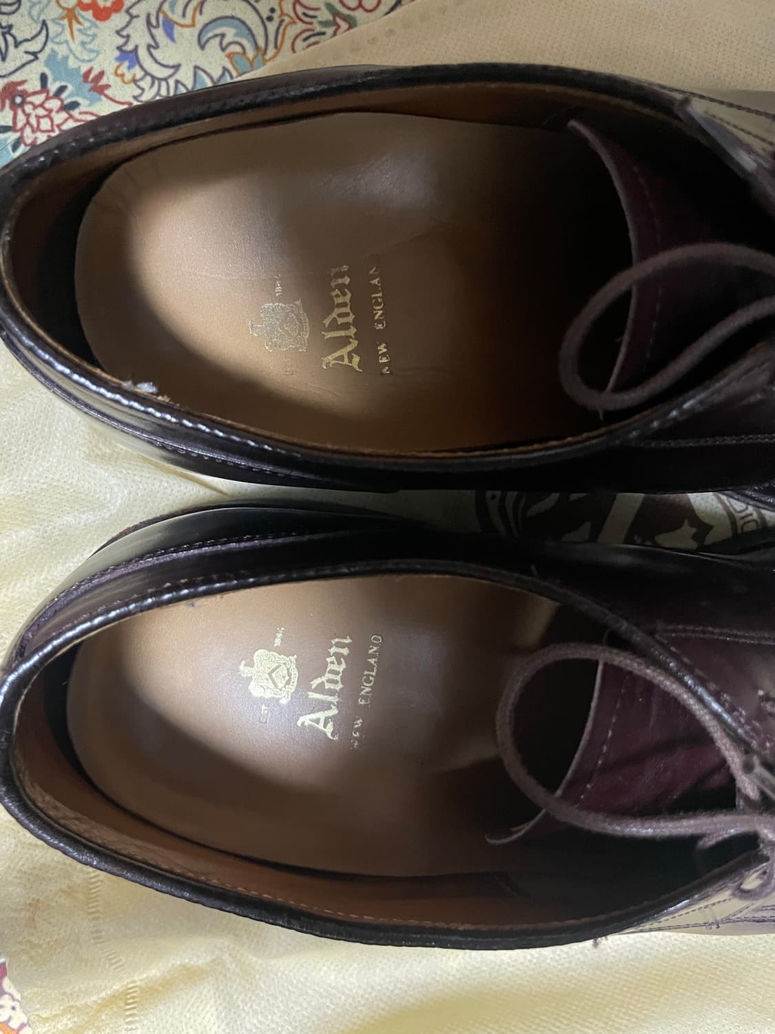 Alden 973R Calfskin Straight Tip Blucher 상품이미지4