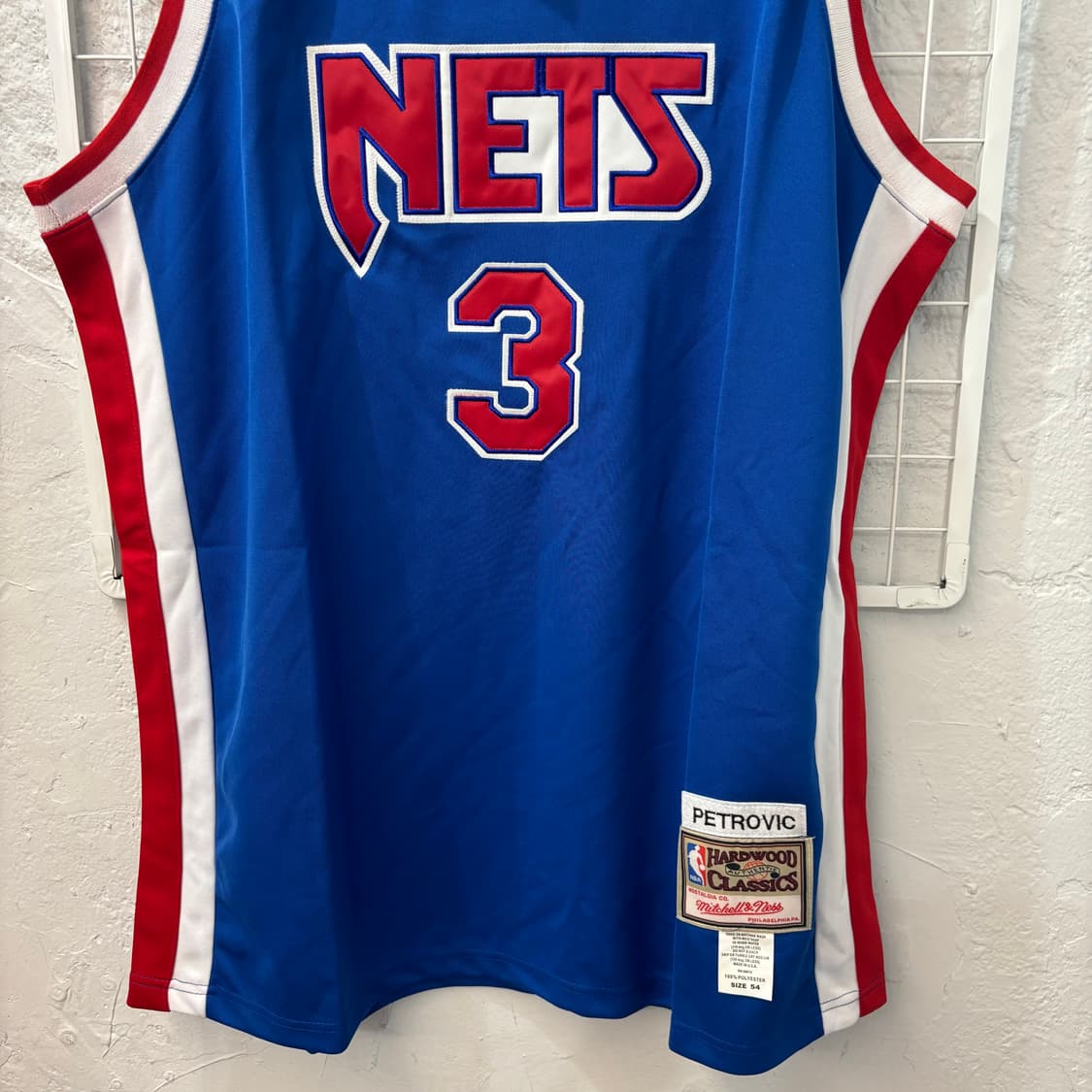 미첼&네스 NBA 뉴욕네츠 슬리브리스 유니폼 져지 2XL 상품이미지4
