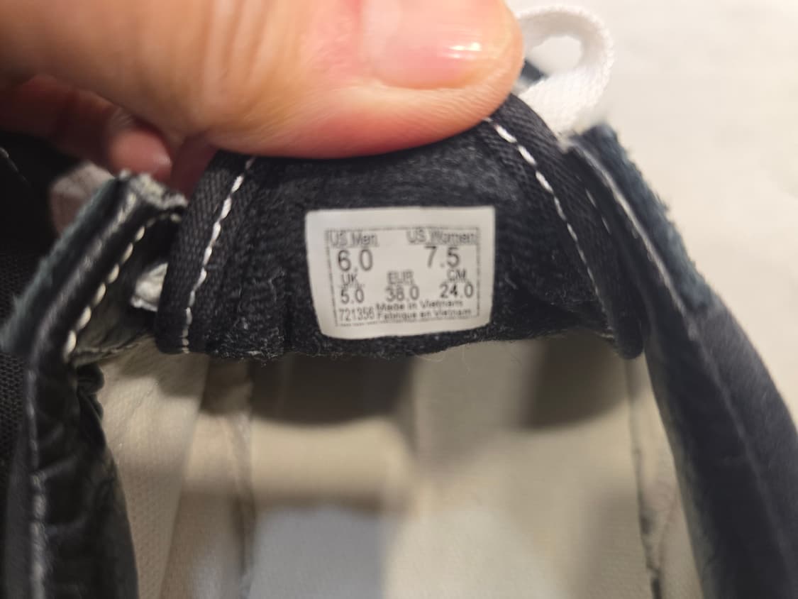 반스 올드스쿨 블랙 스웨이드 스니커즈 240 상품이미지6