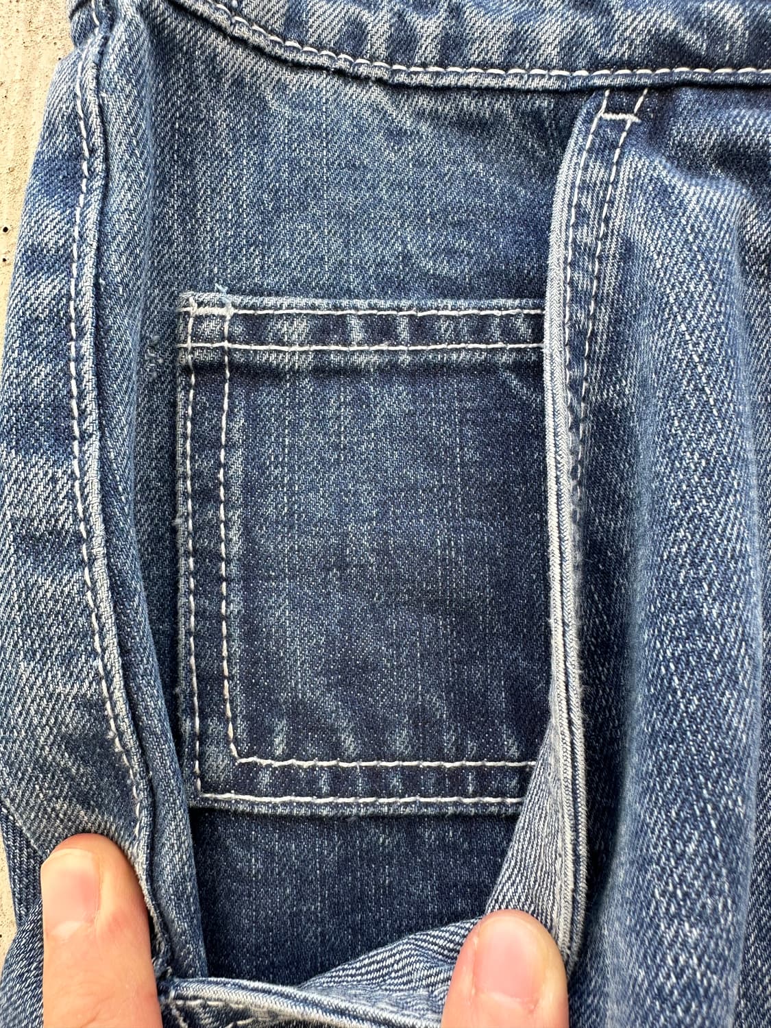 유니폼브릿지 데님 퍼티그 팬츠 상품이미지9