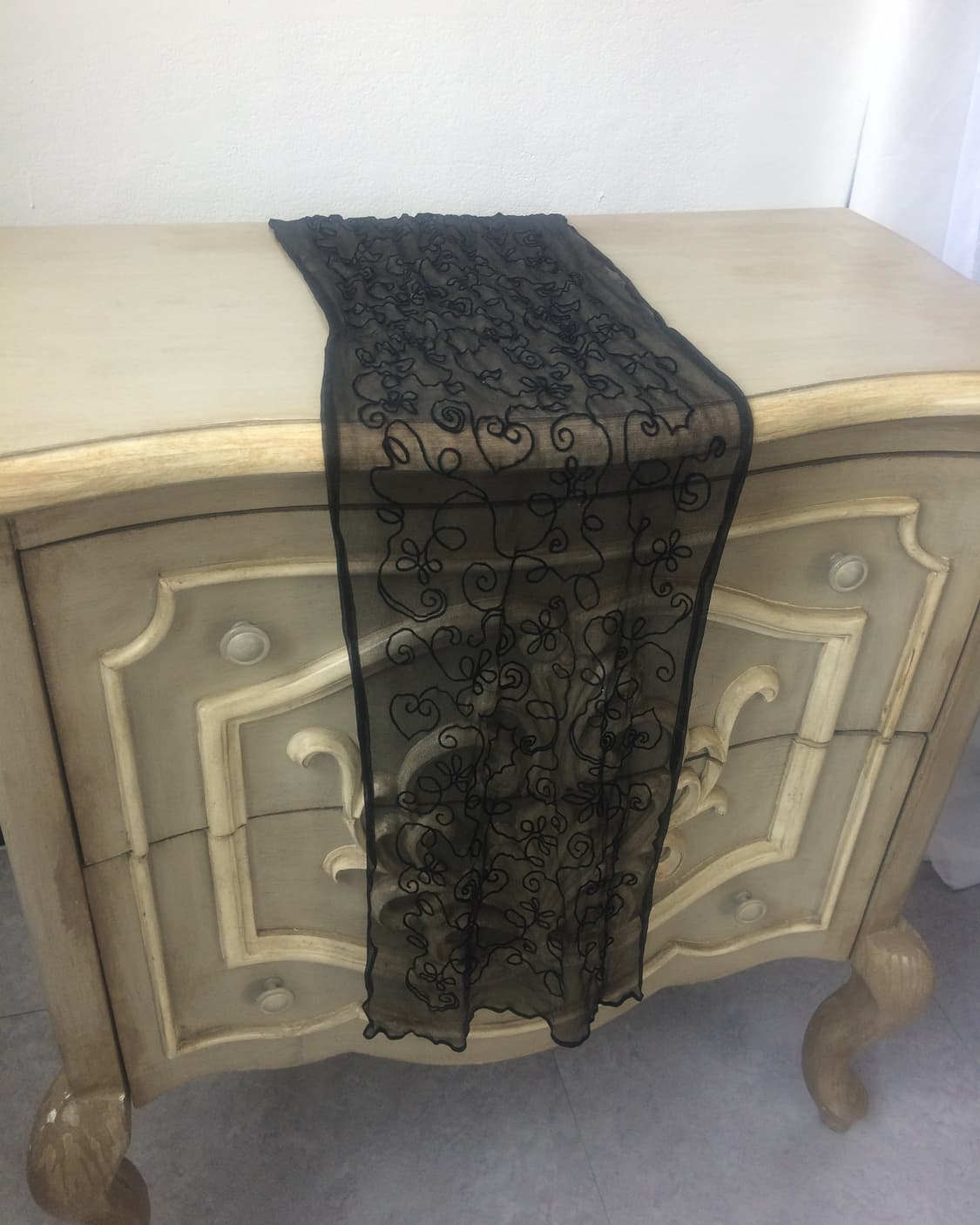embroidery pattern scarf 상품이미지3