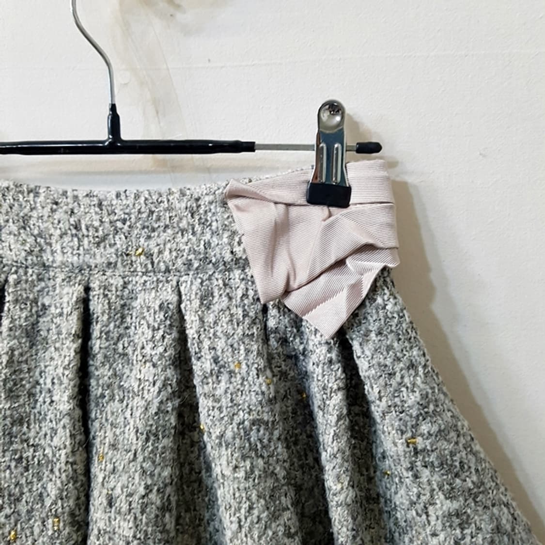 LIZ LISA 울 믹스 밴딩 스커트 그레이 상품이미지3