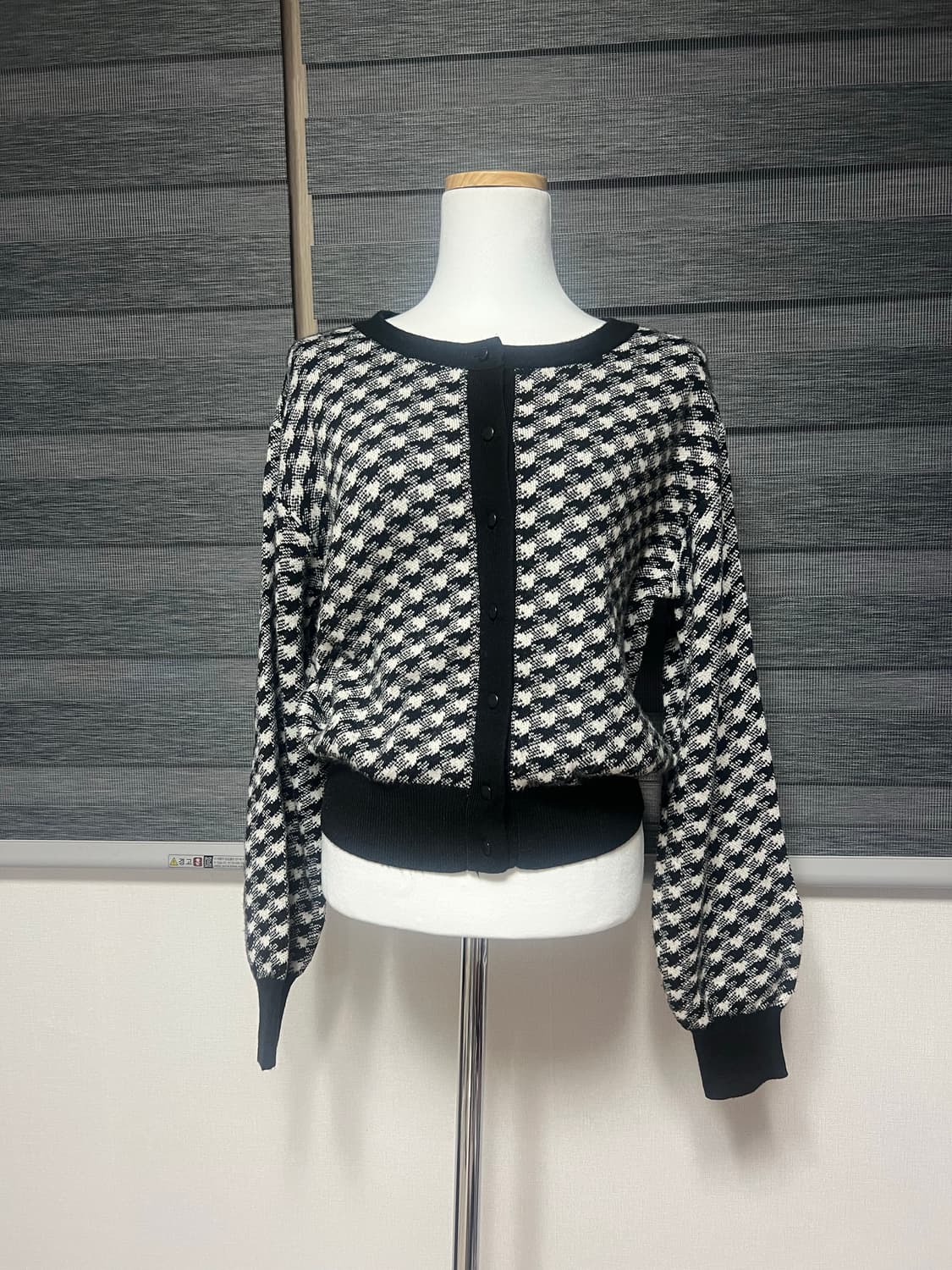 하운드투스 체크 가디건 상품이미지1