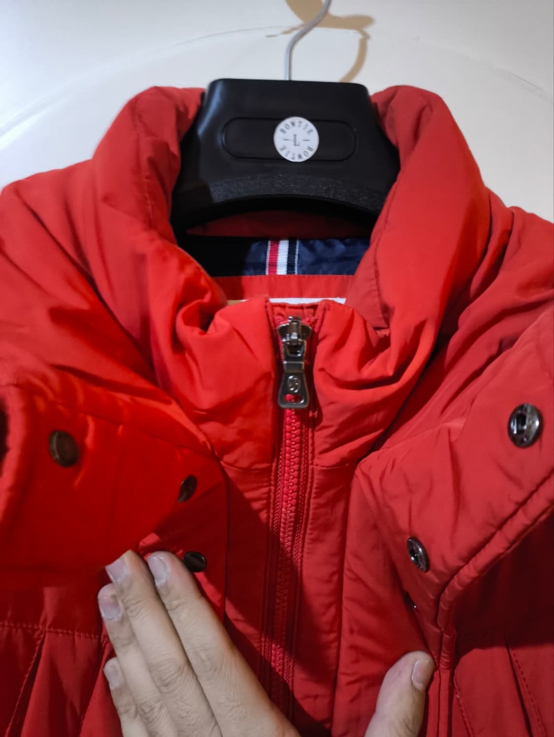 95 까스텔바작 패딩 점퍼 레드 상품이미지5