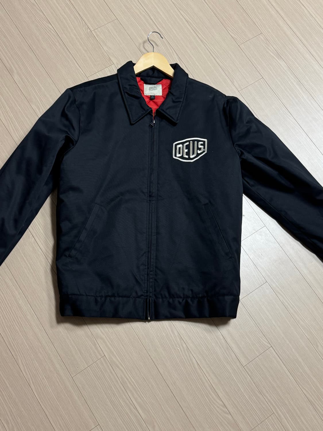 데우스 엑스 마키나 클래식 워크웨어 자켓 2.0 블랙 상품이미지1