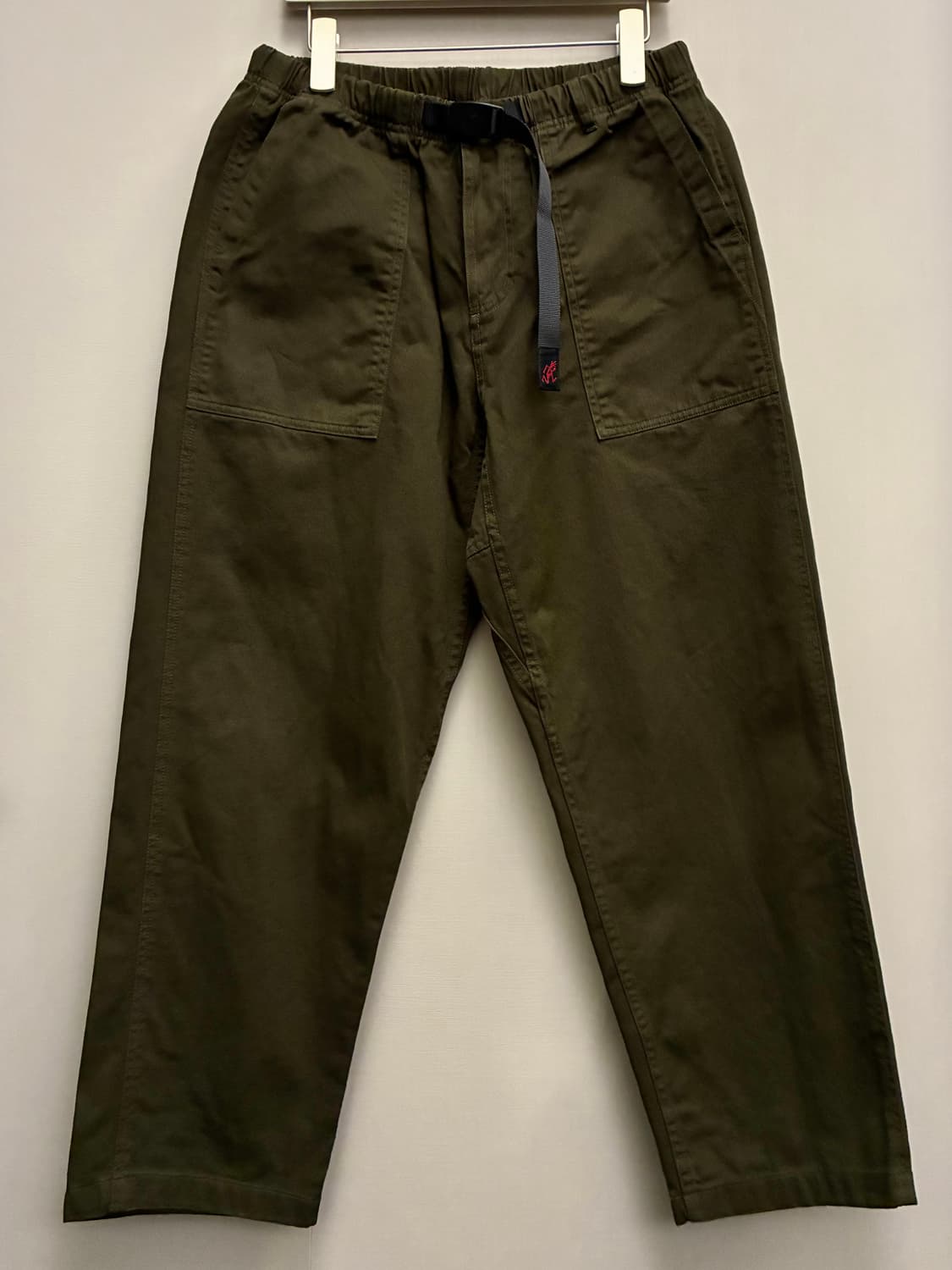 (M)그라미치 퍼티그 루즈 테이퍼드 팬츠 올리브 카키 상품이미지8