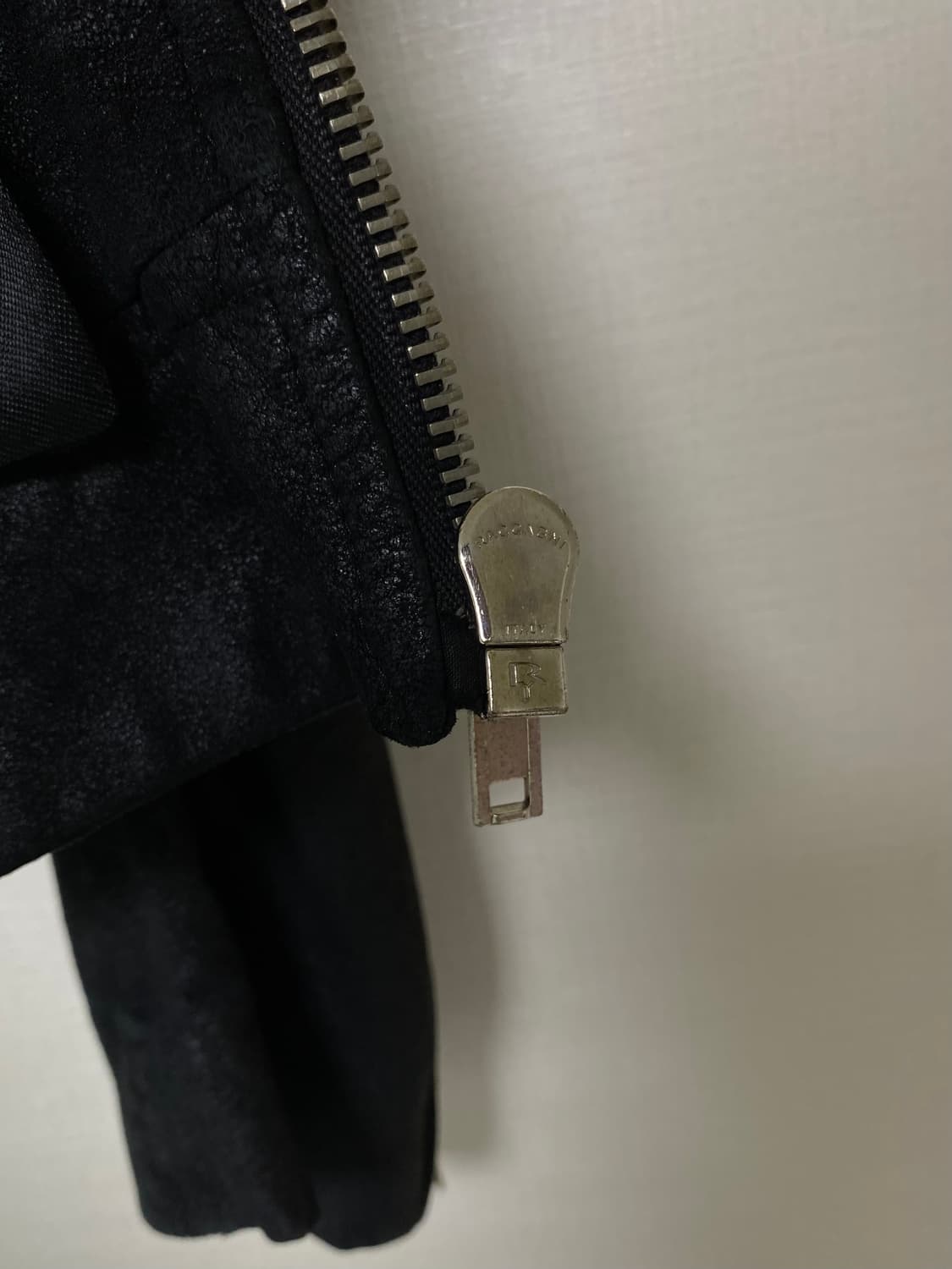 Rick Owens LEATHER BIKER JACKET 상품이미지4