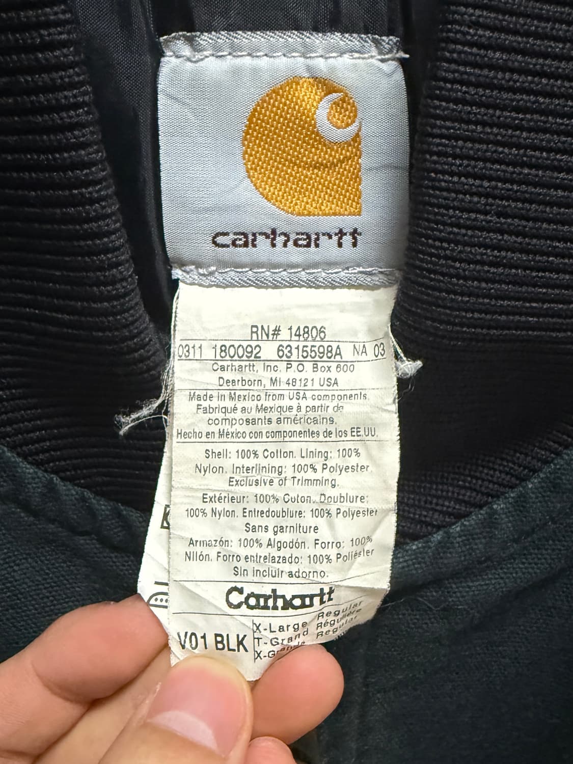 칼하트 v01 덕 베스트 상품이미지5