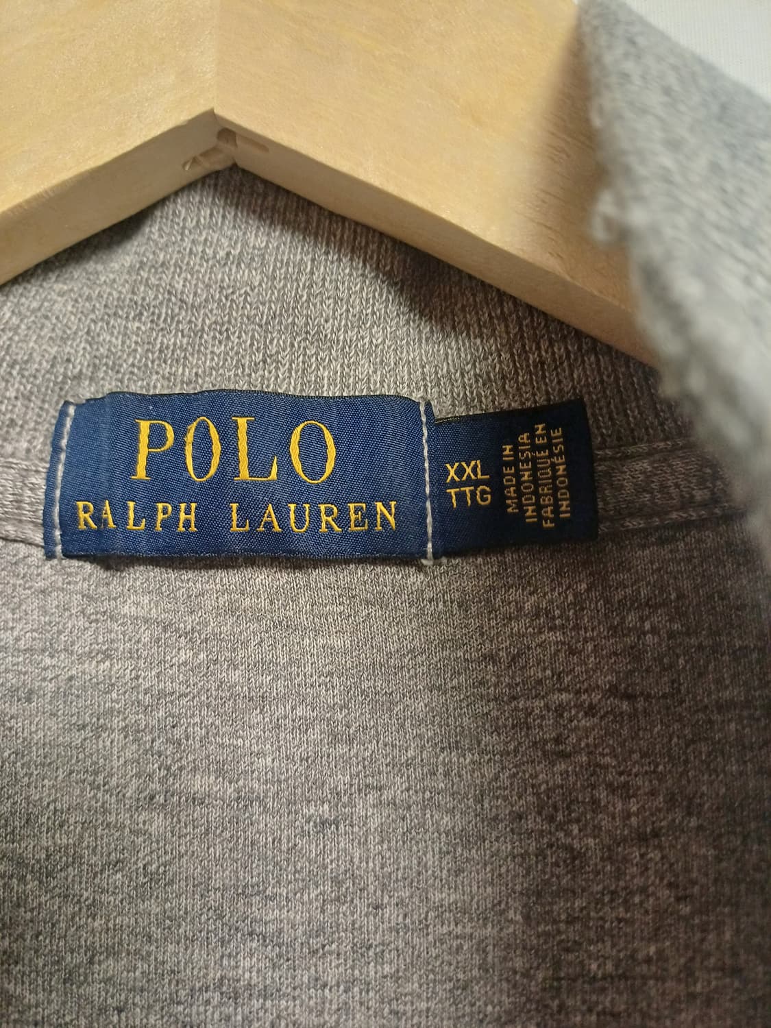 [정품 Polo Ralph Lauren] 그레이 하프집업 XXL 상품이미지4