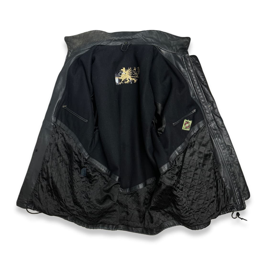 80s HUGO BOSS 레더 카코트 54 상품이미지3