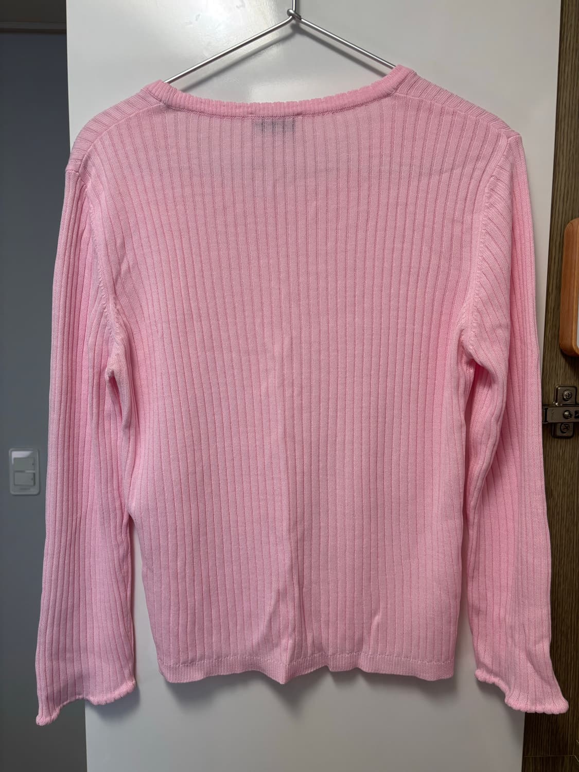 Courreges Pink Sweater 꾸레주 니트 상품이미지3