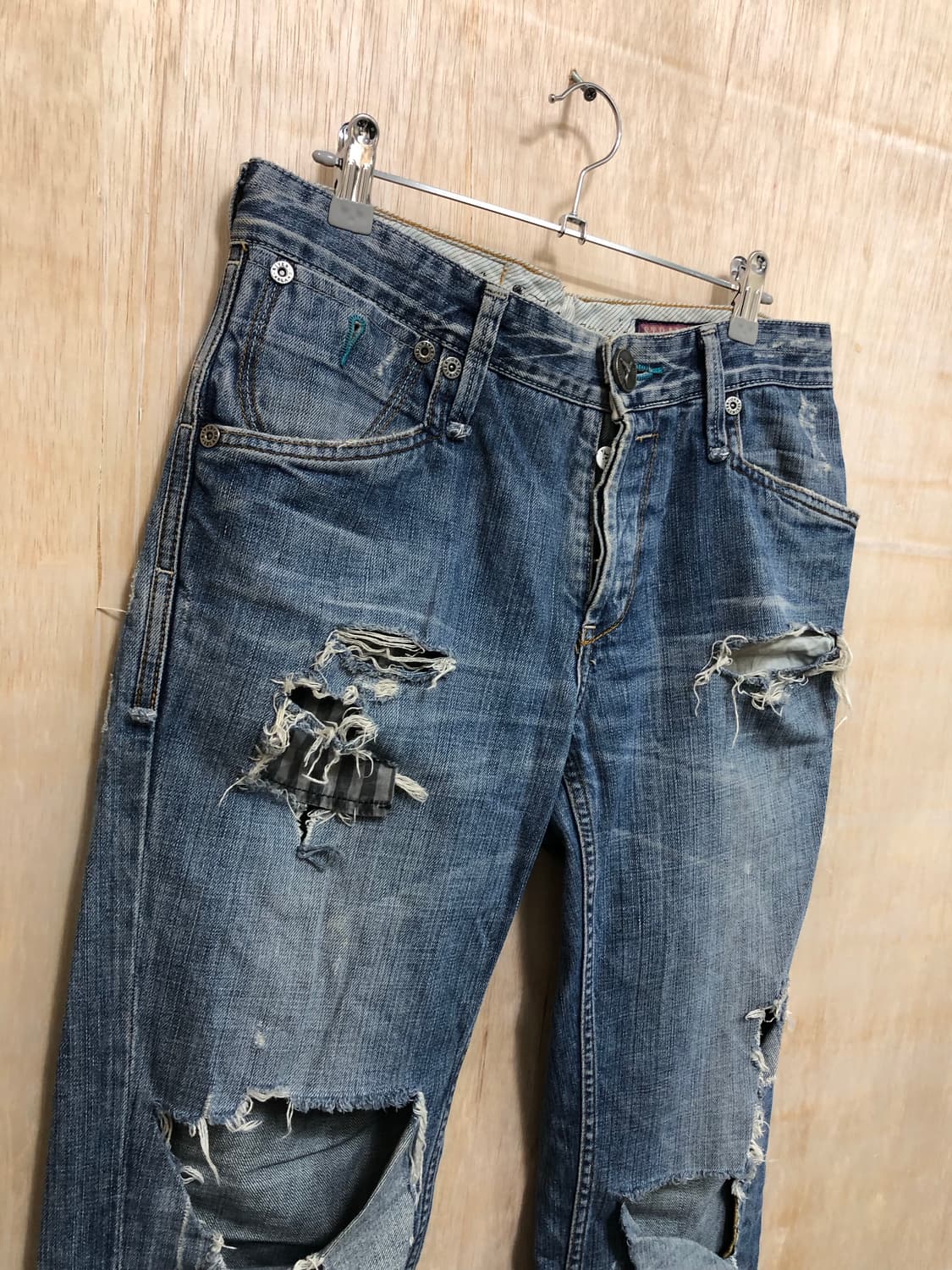 [직수입] 빈티지 데님 트라우저 상품이미지9