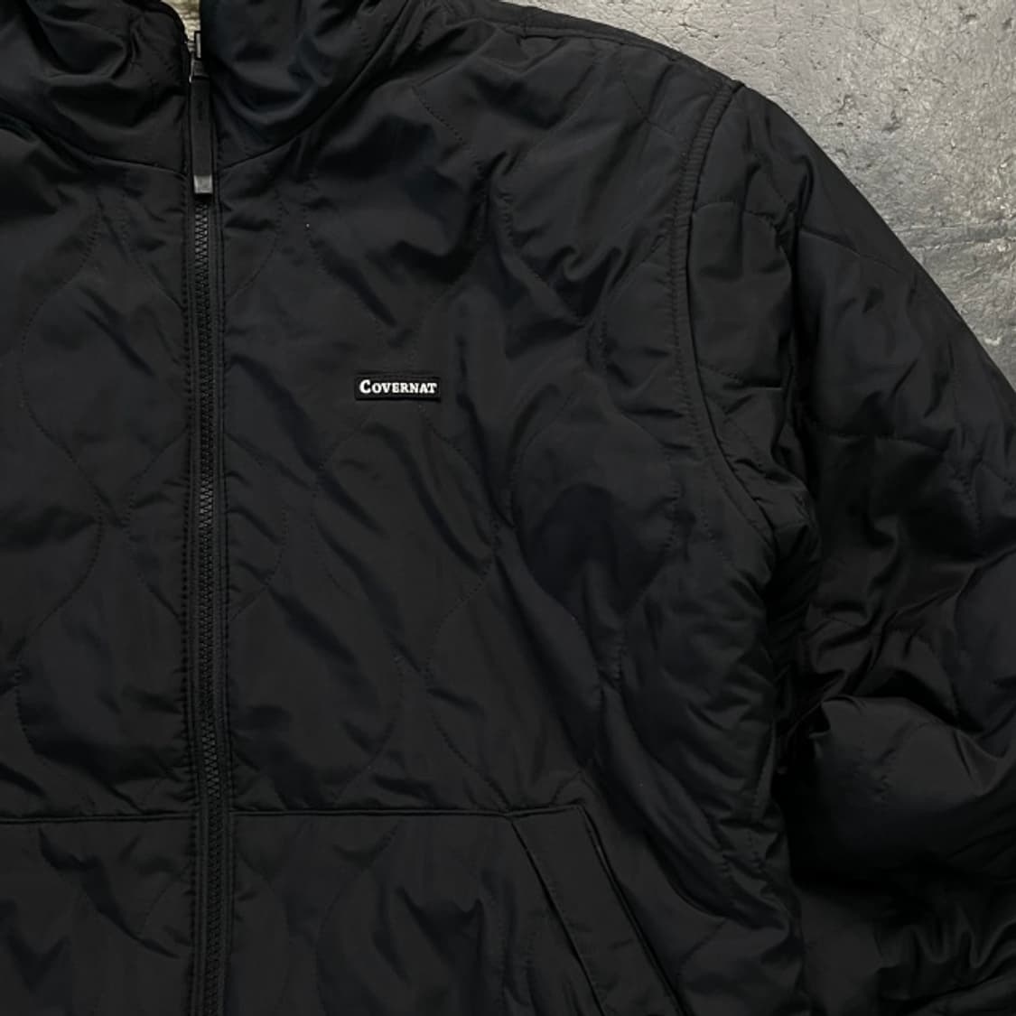 100 커버낫 리버시블 후리스 점퍼 상품이미지2