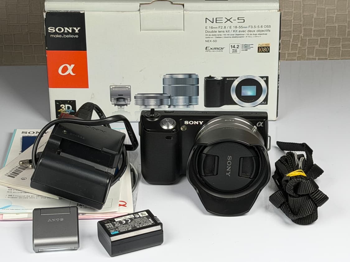 소니 NEX-5 미러리스 카메라 상품이미지1