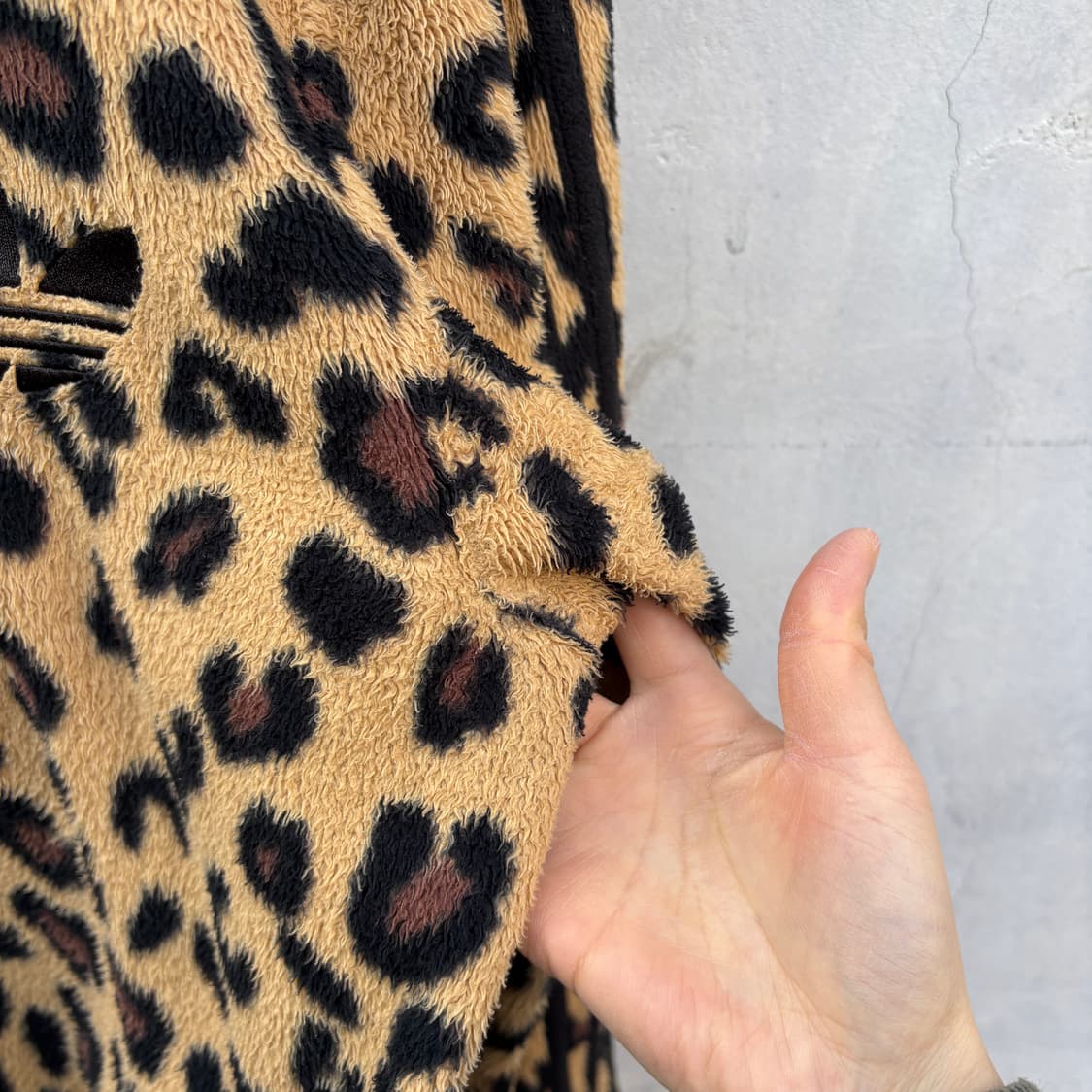 Adidas 아디다스 레오파드 호피 플리스 후리스 자켓 상품이미지5