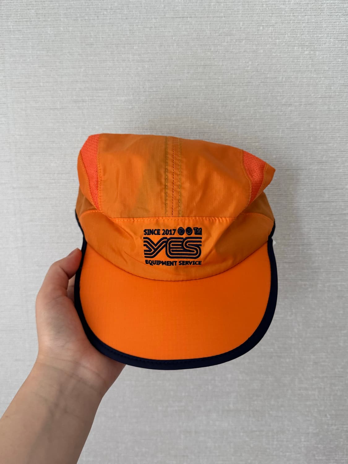 Y.E.S Runner Cap Orange 상품이미지4