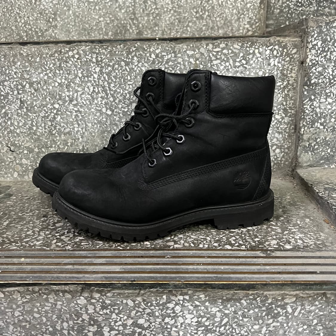 팀버랜드 6인치 프리미엄 워터프루프 블랙 부츠 상품이미지2