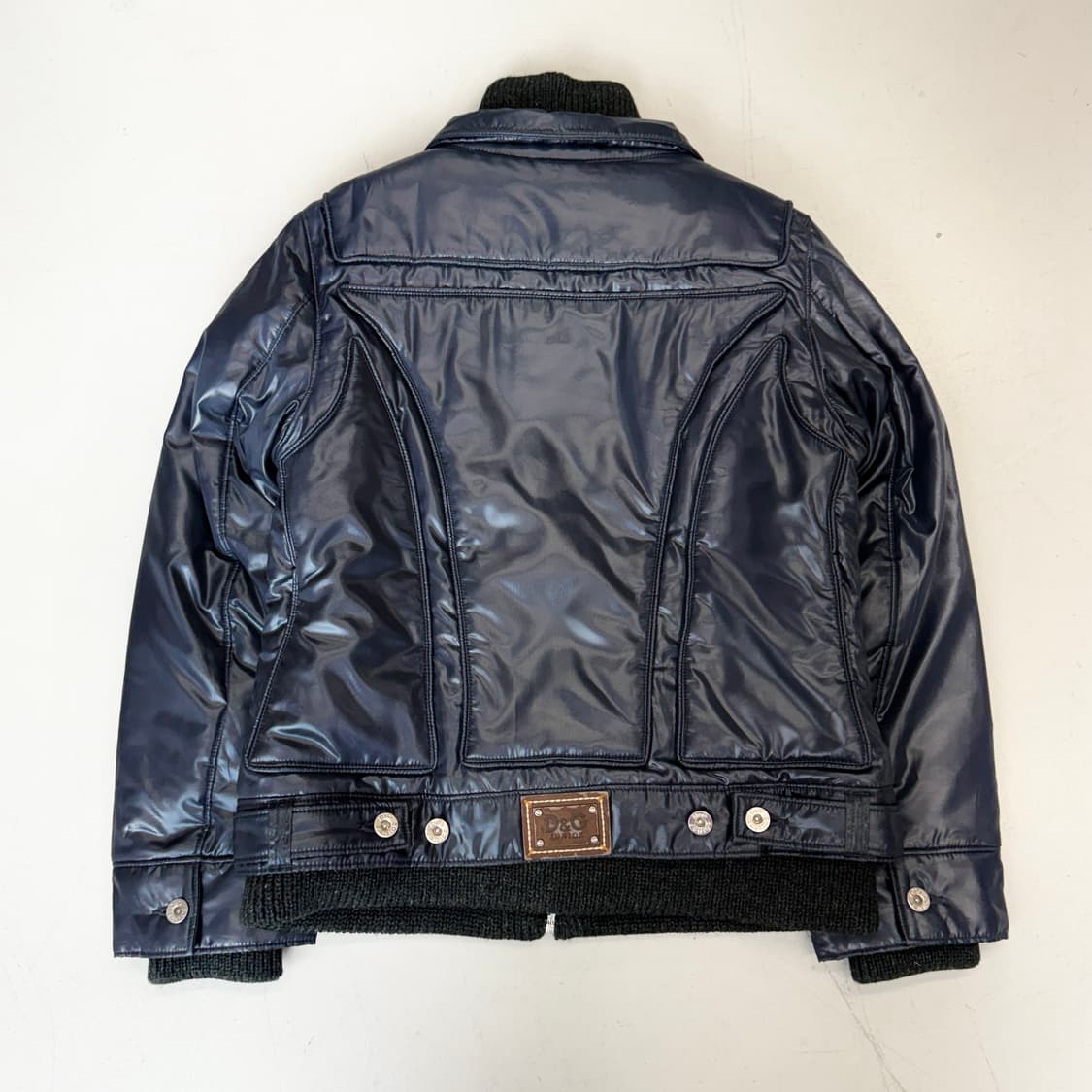 돌체앤가바나 니트도킹 하이넥 패딩 상품이미지3