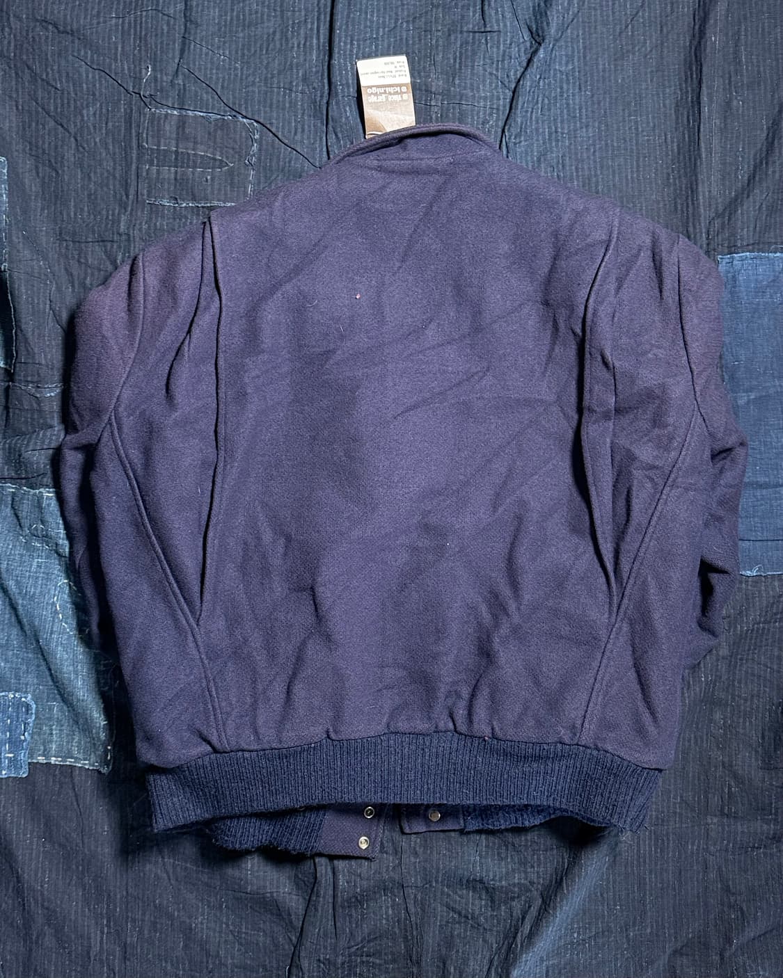 80‘s 엘엘빈 울 해링턴 자켓 M 상품이미지7