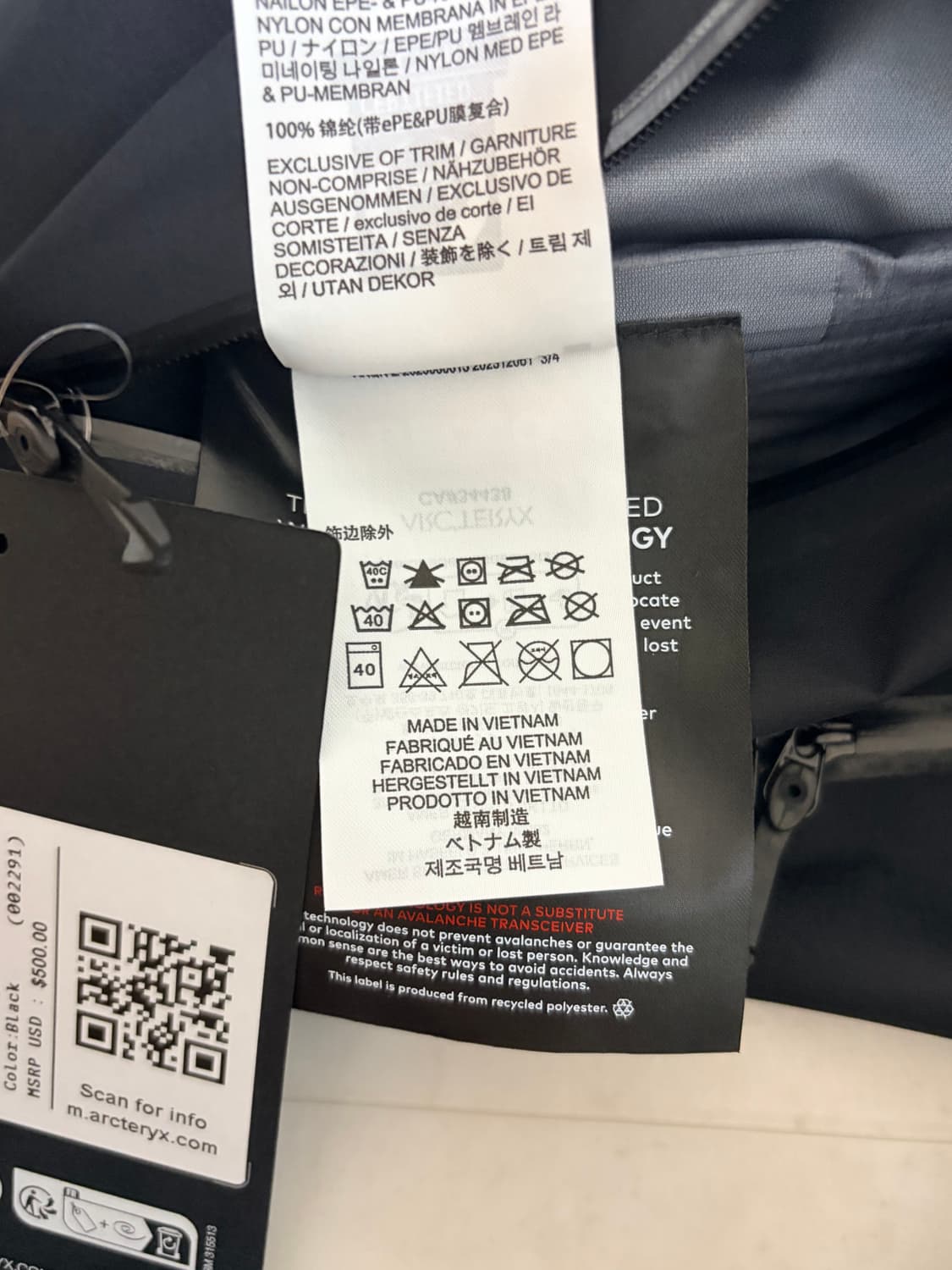 아크테릭스 베타 SL L블랙 상품이미지5