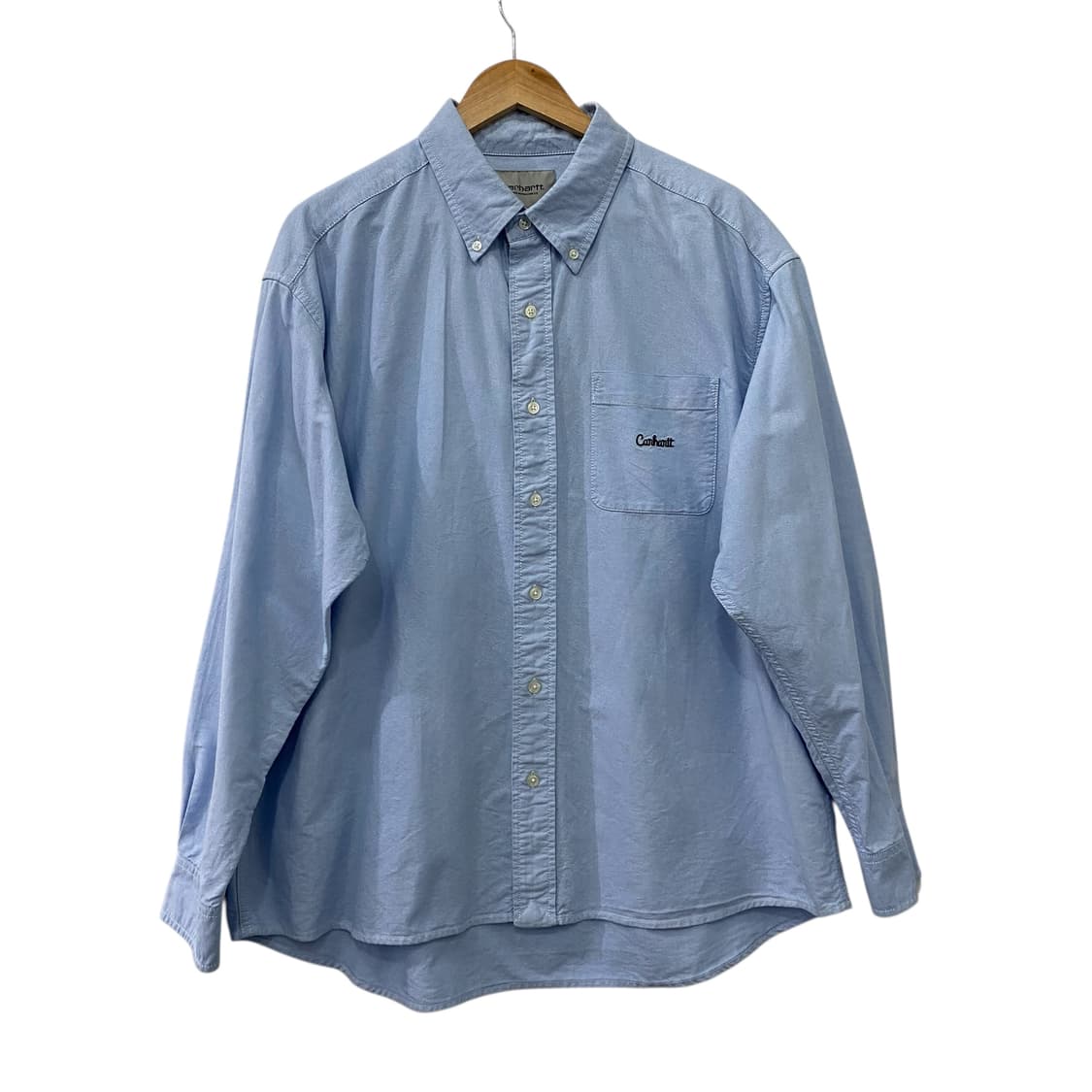 칼하트WIP 로고 긴팔셔츠(M) 상품이미지1