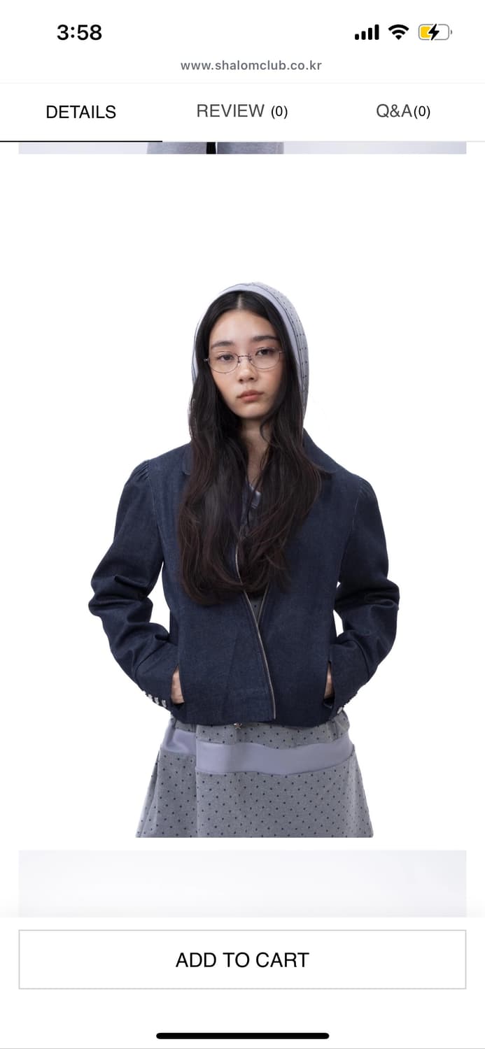 Shalom 데님자켓 새상품 상품이미지2