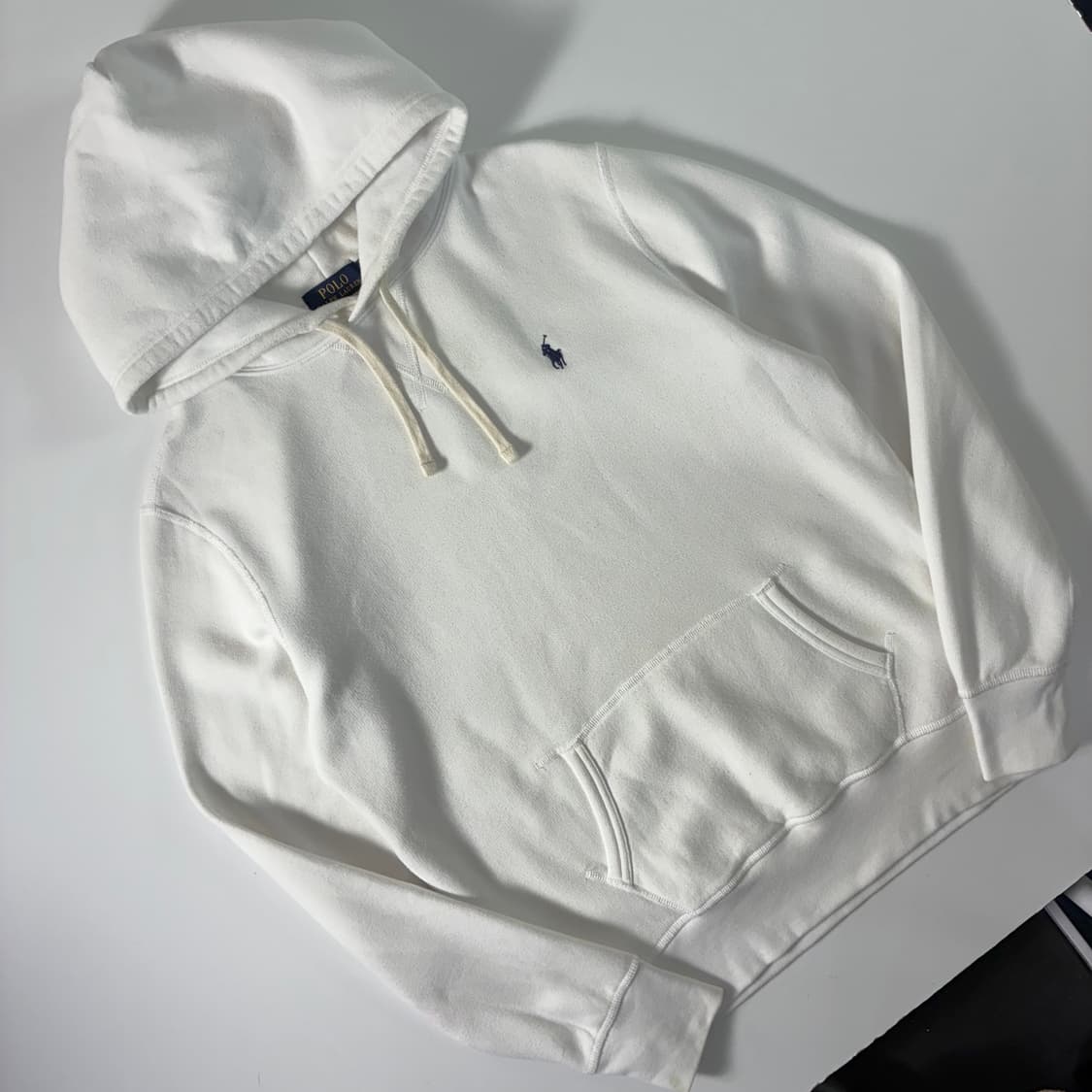 Polo 폴로 랄프로렌 신형 화이트 후드티 상품이미지2