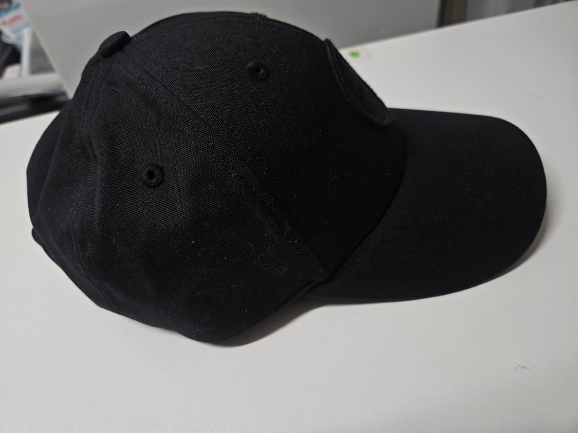 스톤 아일랜드(Stone Island)와펜 로고 볼캡  블랙 상품이미지4