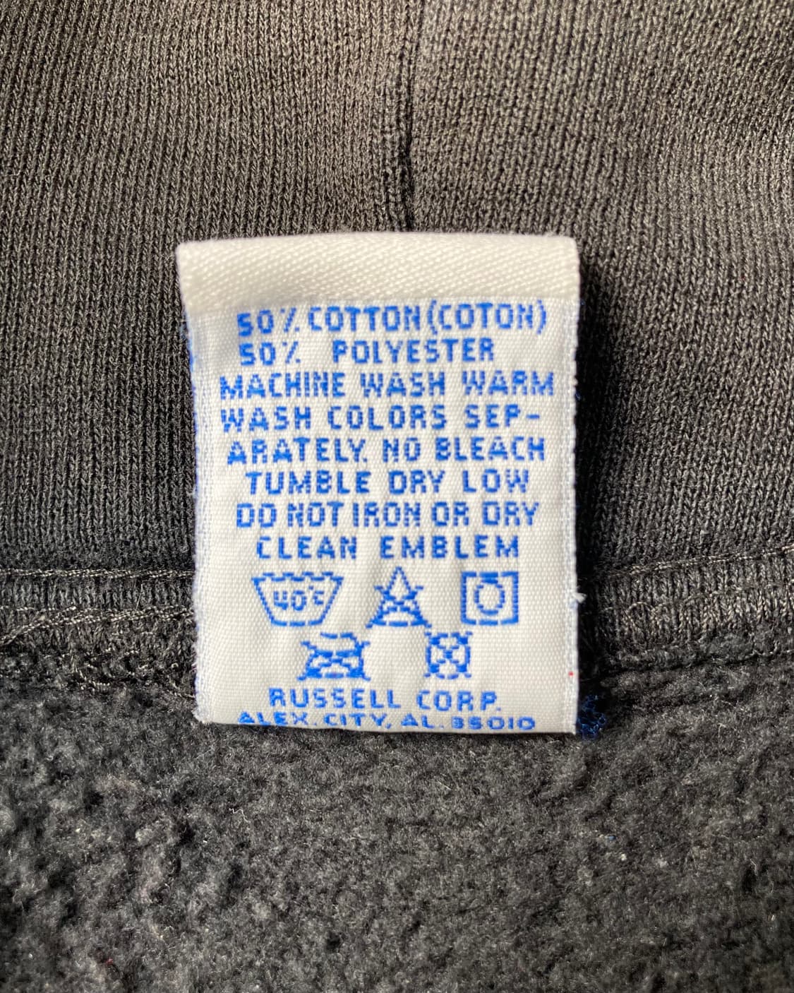 90s Russell Quarter Zip Hoodie 상품이미지4