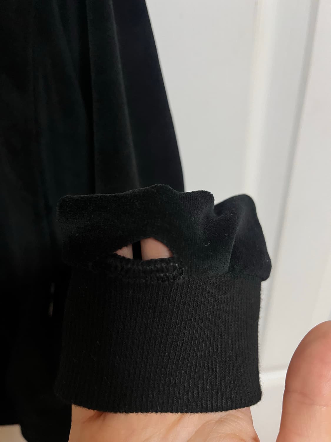 스컬프터 자수 벨벳 트레이닝 집업 상품이미지6