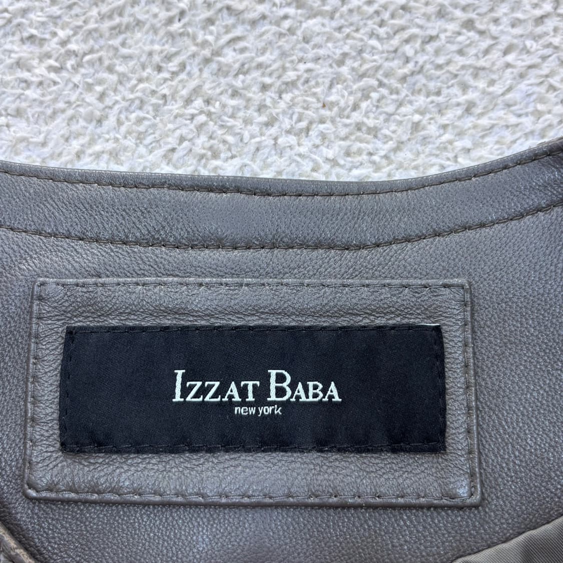 85-88-155 이자바바 레더 자켓 0415E 상품이미지3