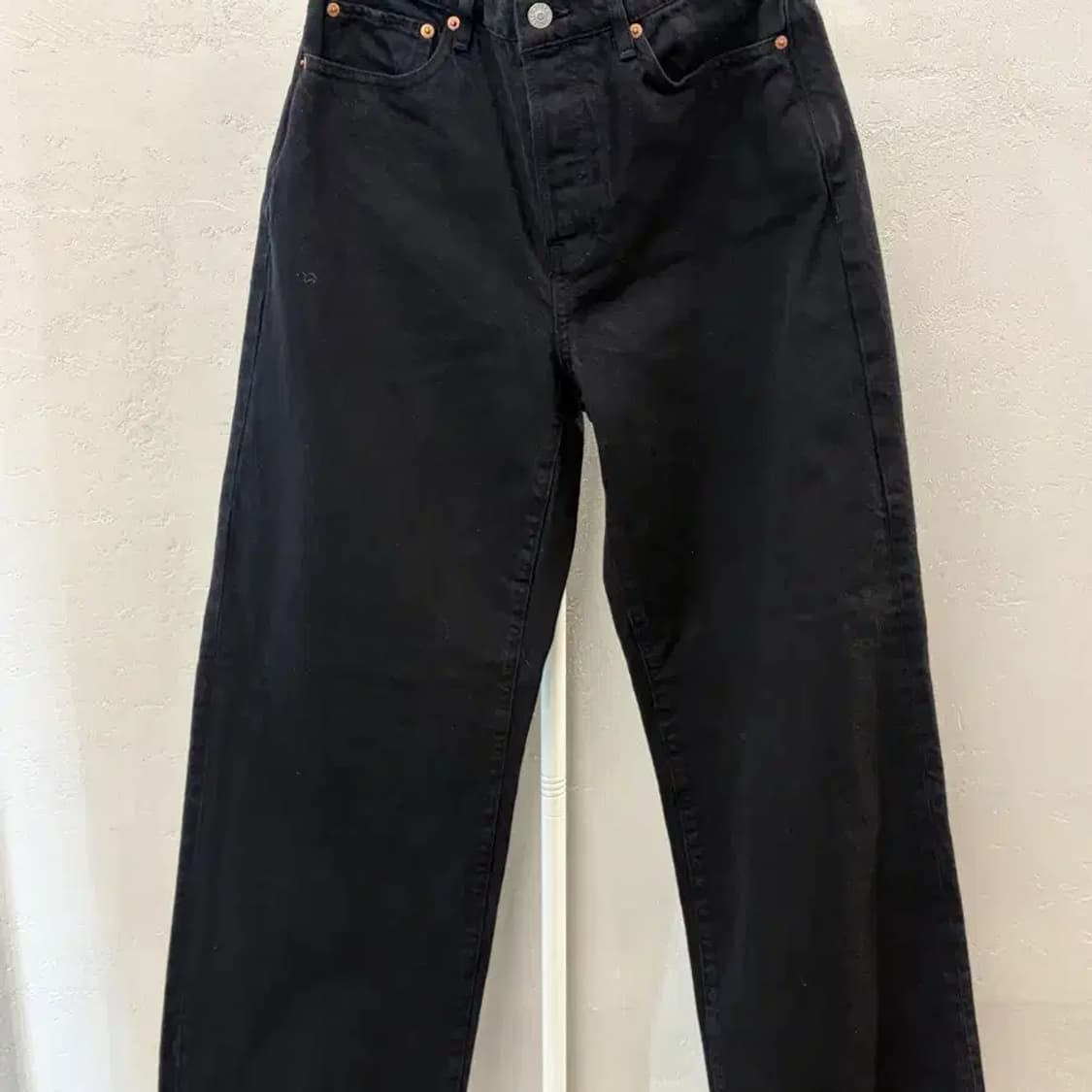 Buck Mason 블랙 데님 팬츠 27 상품이미지5