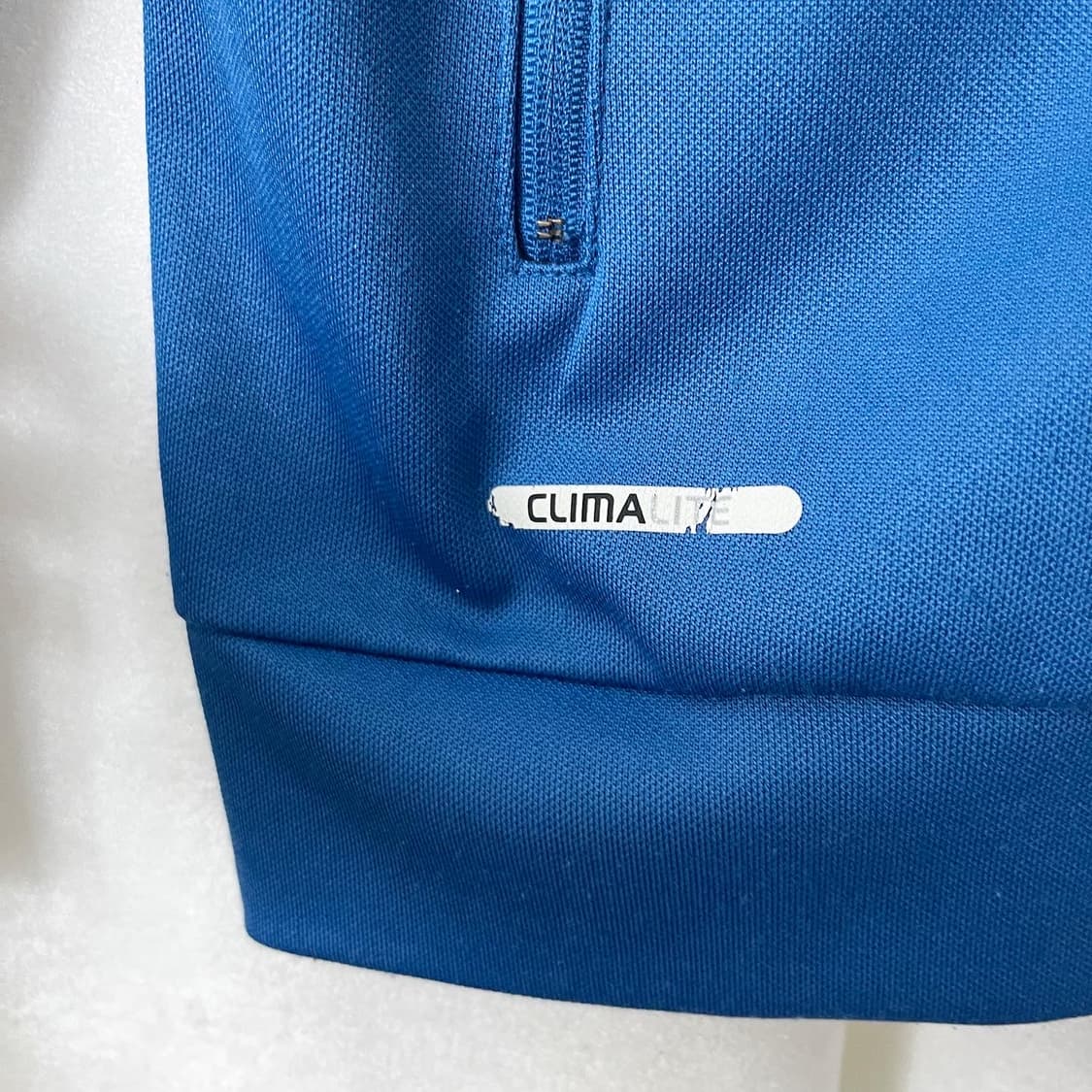 아디다스 블루 화이트 삼선 트랙탑 상품이미지6