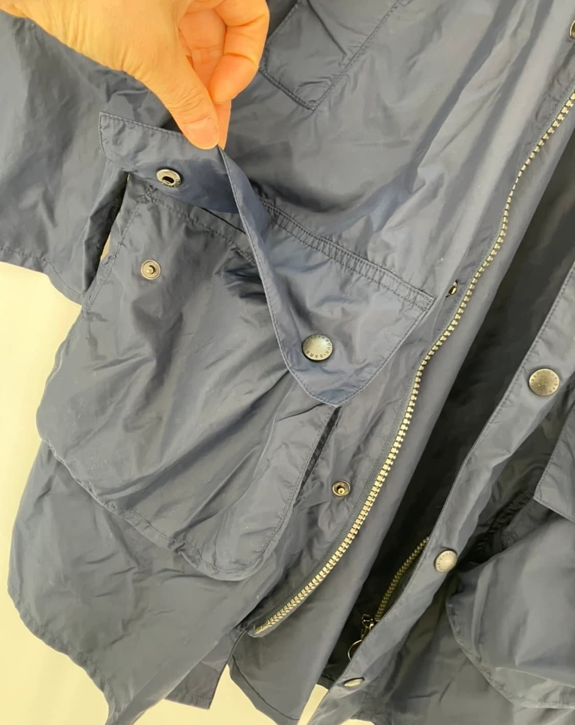 바버 나일론 바람막이 자켓 상품이미지4