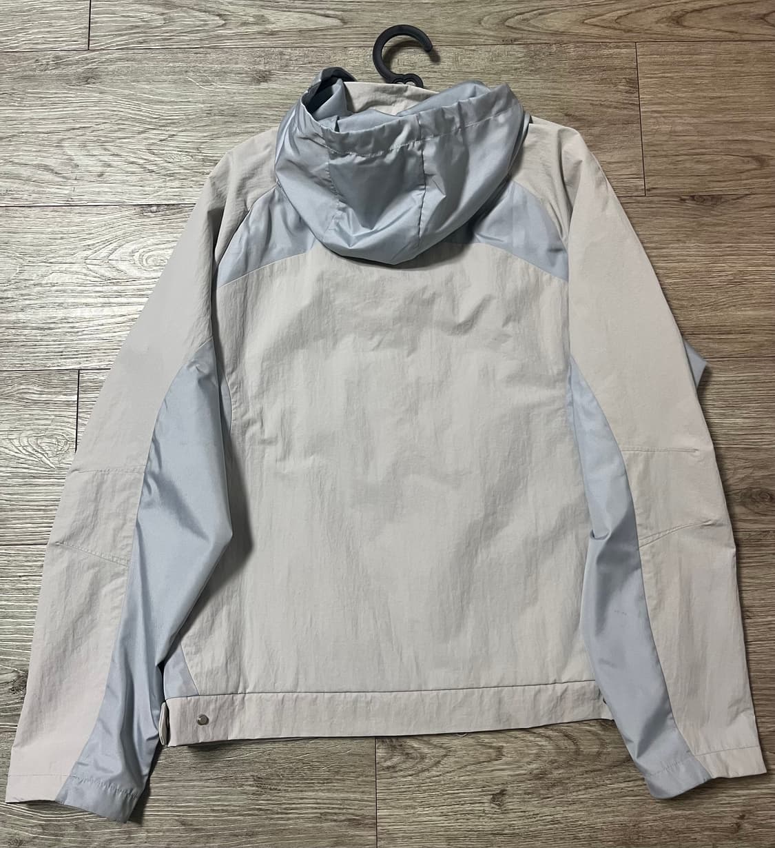 산산기어 콘트레스트 자켓 라이트 그레이 2사이즈 상품이미지3