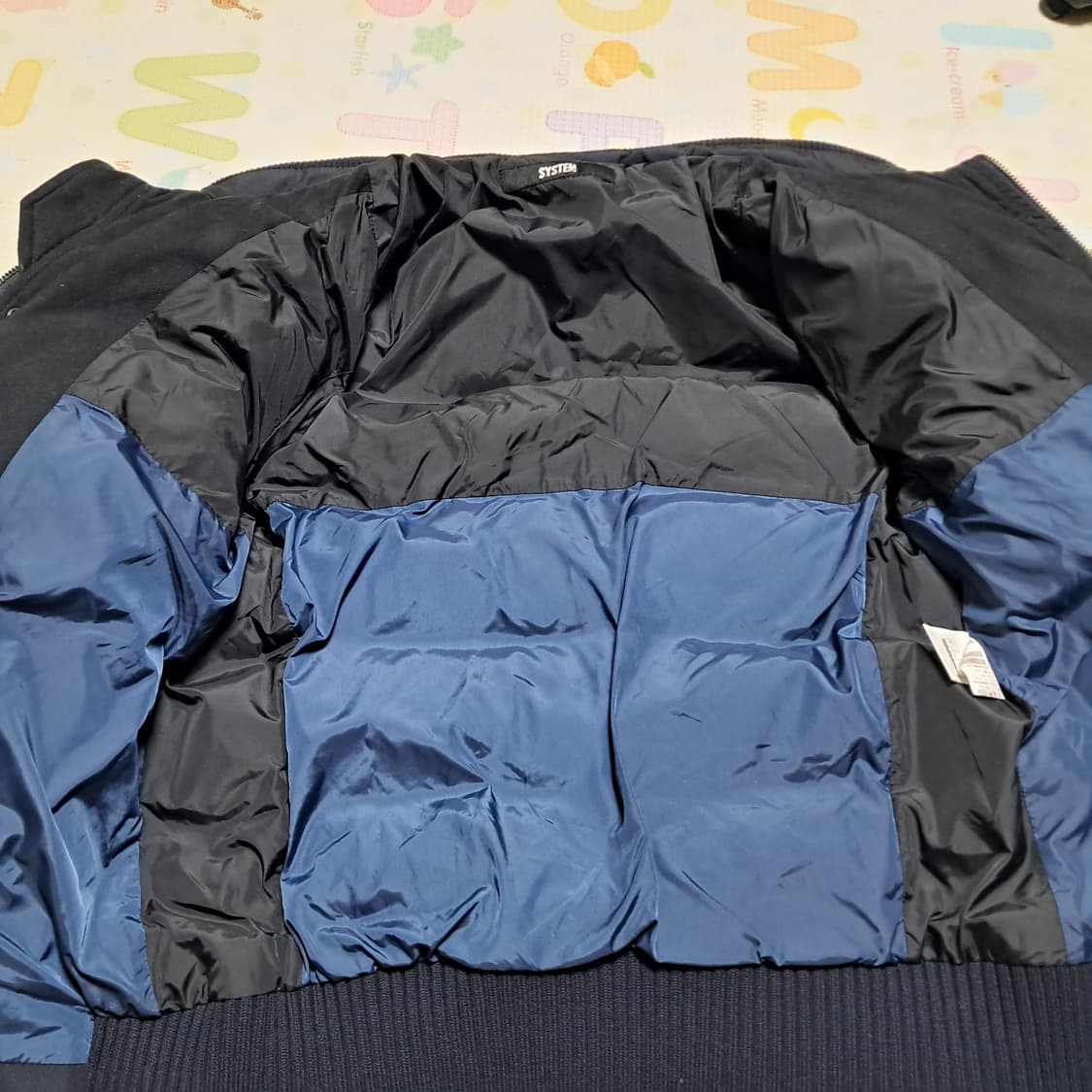 시스템옴므 남성 구스다운 패딩 95(상태상급) 상품이미지6