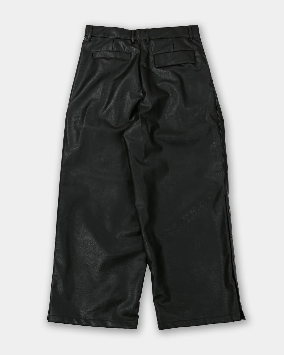 CLEL Multi-silhouette side button pants 상품이미지2