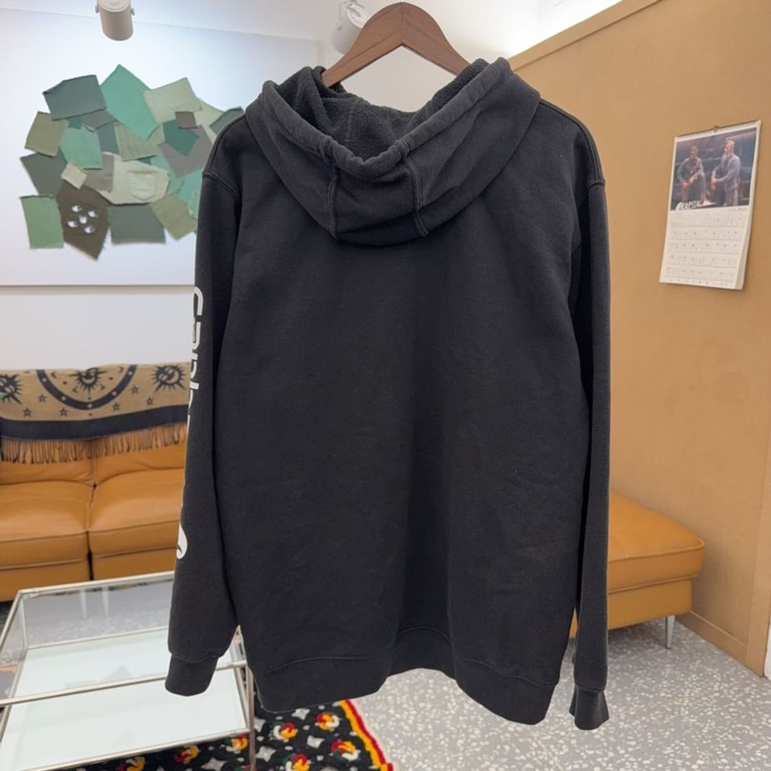 칼하트 유니크 캐주얼 슬리브 그래픽 약기모 후드티 M C08377 상품이미지4