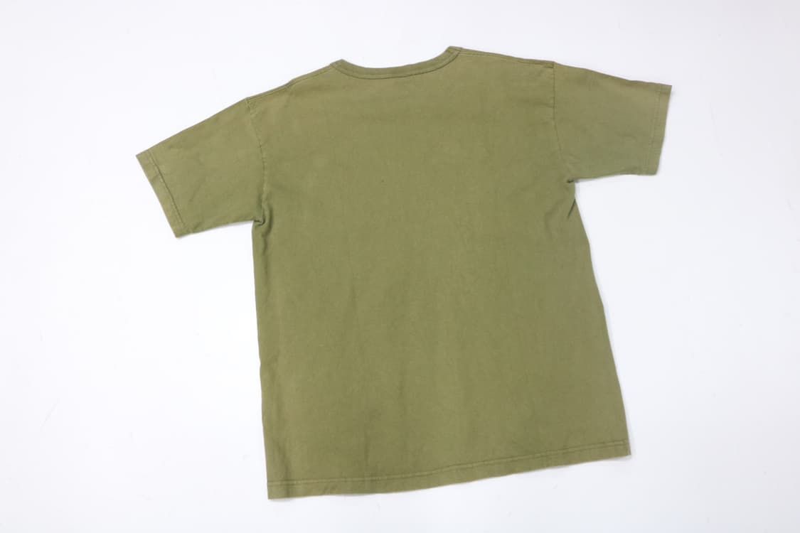 챔피온 T1011 USA 메이드 빈티지 포켓 반팔 티셔츠 오키드 (L) 상품이미지7