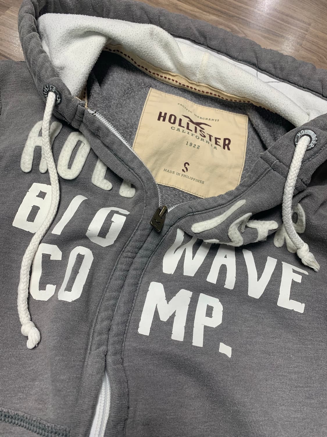 홀리스터 후드집업 S,그레이 상품이미지7