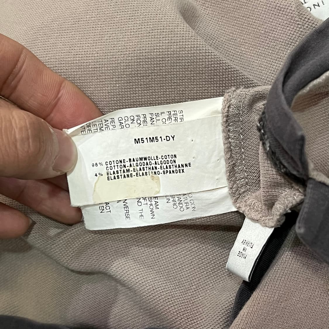  아르마니 꼴레지오니 로고 하프 카라티 y16231 상품이미지7