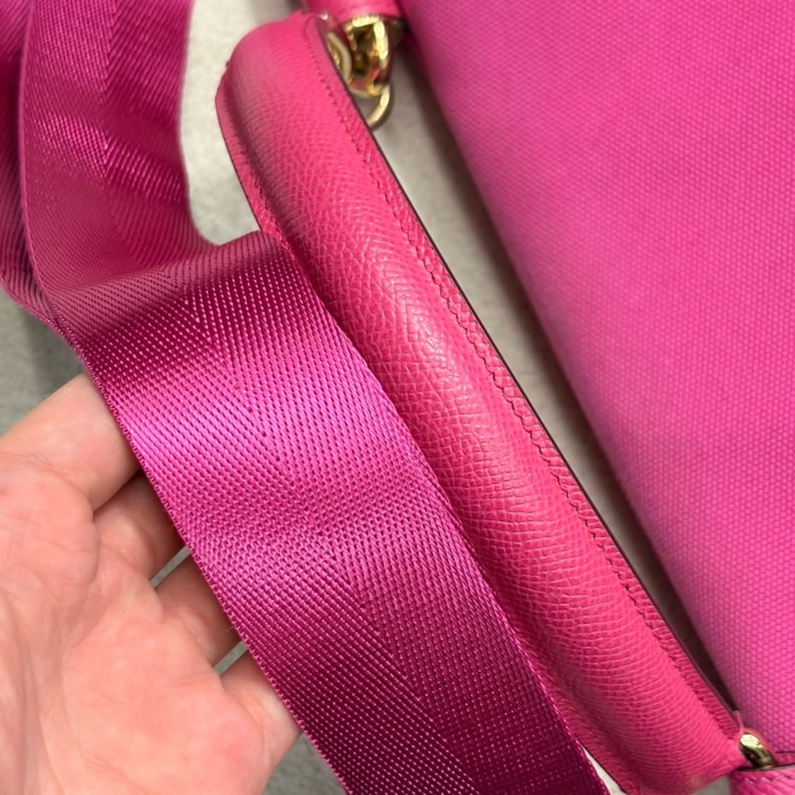 DOLCE&GABBANA 핑크 토트 크로스백 상품이미지3